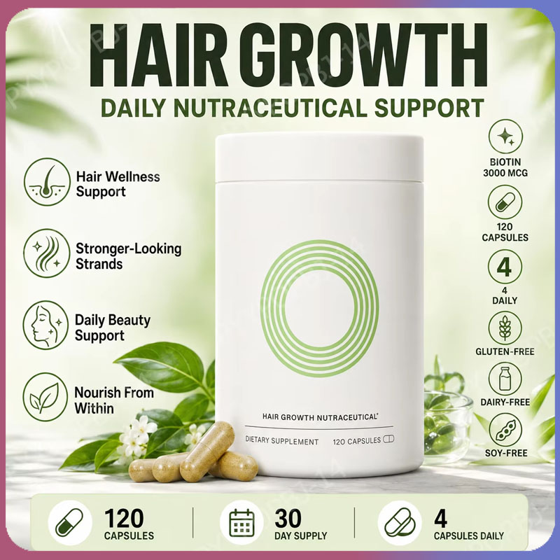Herbal Supplement - Капсулы для питания волос с биотином
