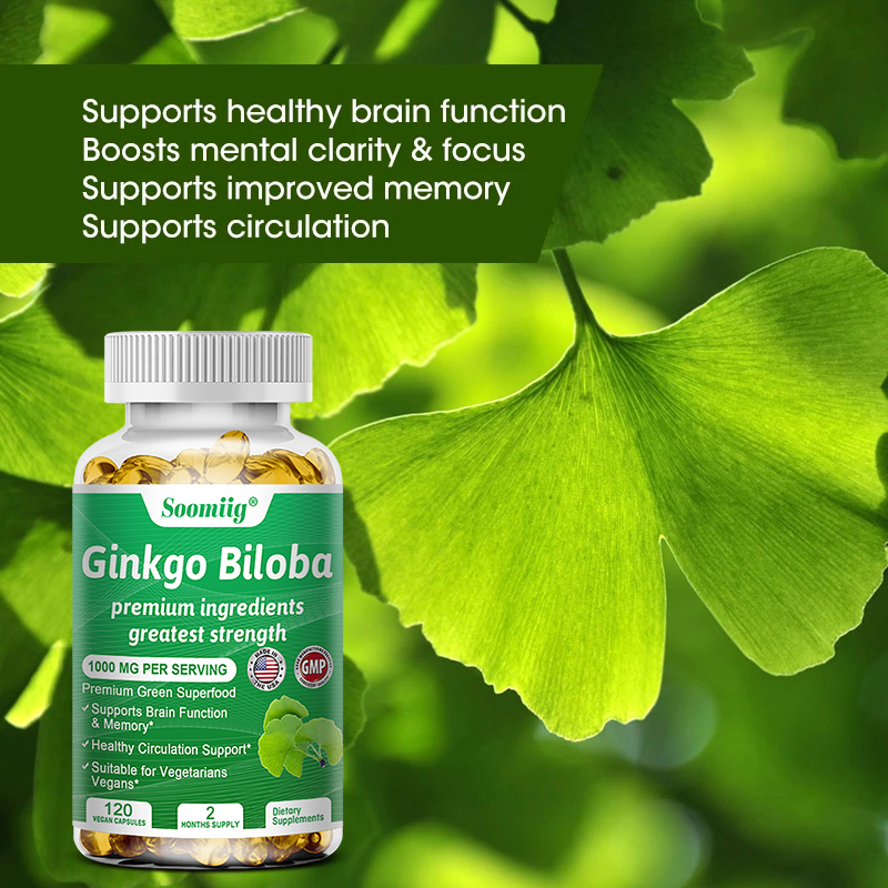 Ginger Tea - Капсулы из гинкго билоба — добавка