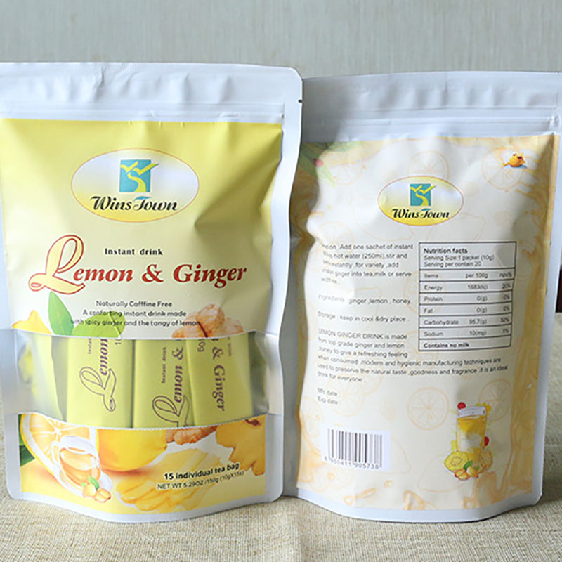Натуральный лимонный имбирный  – обзор и цена Ginger Tea